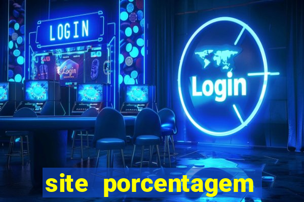 site porcentagem slots pg